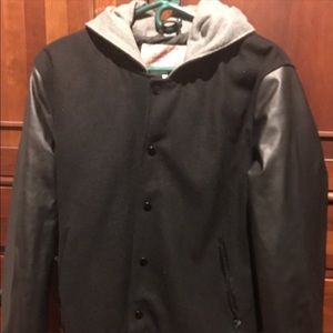 Brooklyn Varsity Hooded Jacket